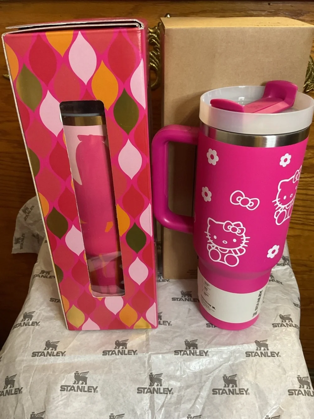 Stanley Pink Barbie and Kitty Insulated Tumbler combo bundle - Picture 3 of 5